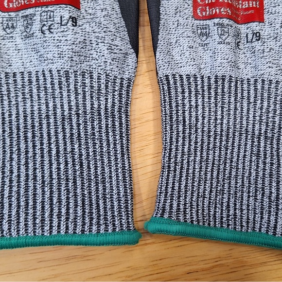 Brigic Level 5 Cut Resistant Gloves, Foam Nitrile Coating - Picture 5 of 8